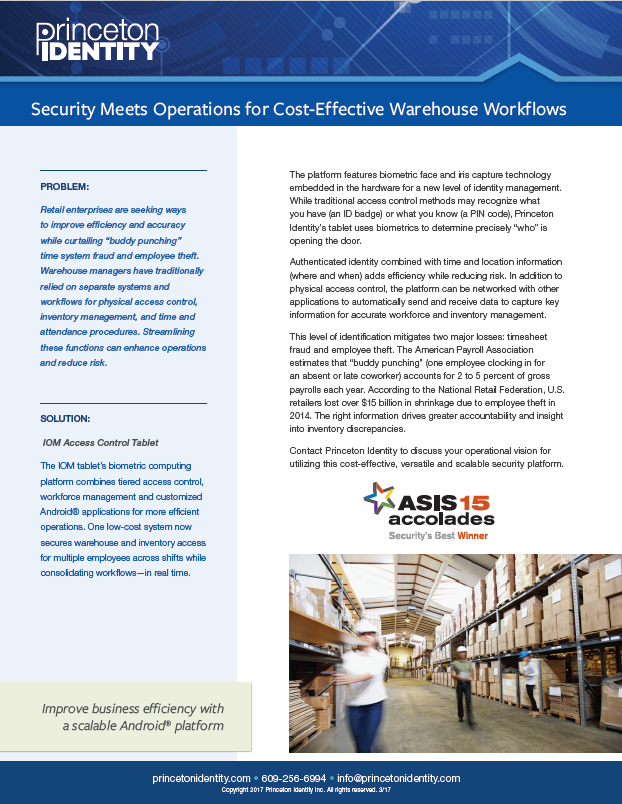 Cost Effective Warehouse Workflows